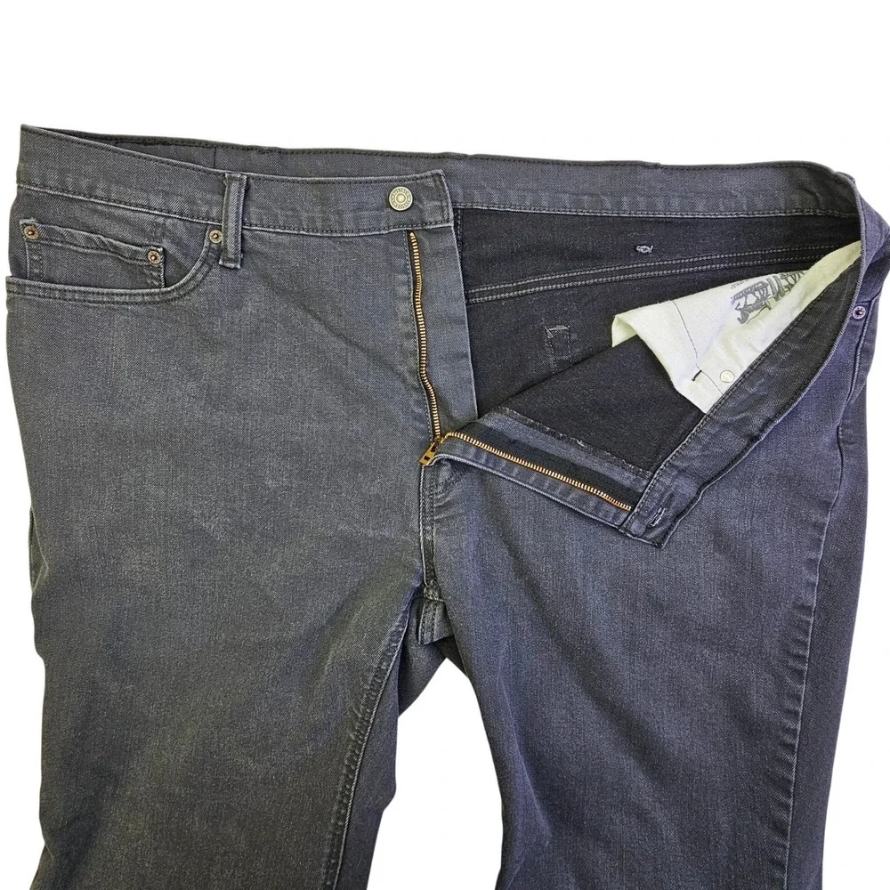 Levis 541 Athletic Taper Mens Jeans 46x29 Dark Gray Charcoal Stretch 187570019